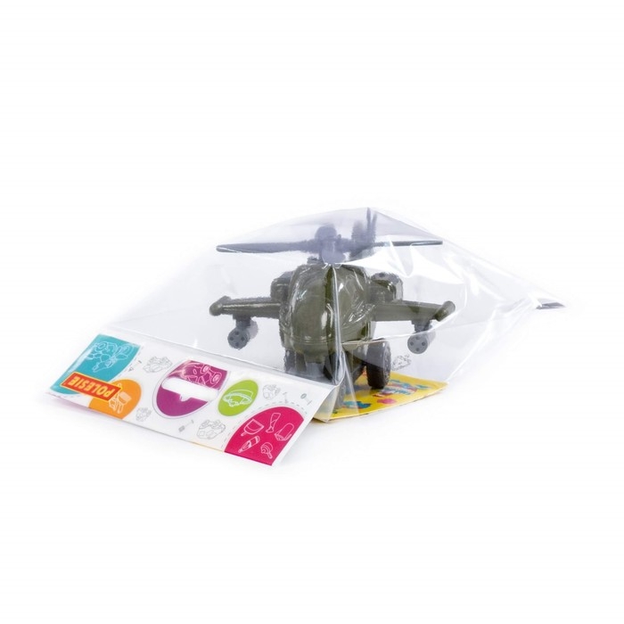 Вертолёт инерционный «Штурм», цвета МИКС, в пакете Вертолёт инерционный «Штурм», цвета МИКС, в пакете