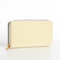 Кошелёк на молнии, цвет бежевый Кошелёк на молнии, цвет бежевый