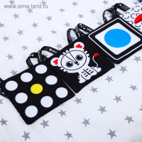 Книжка-бортик развивающая по методике Г. Домана &laquo;Я изучаю цвета&raquo;