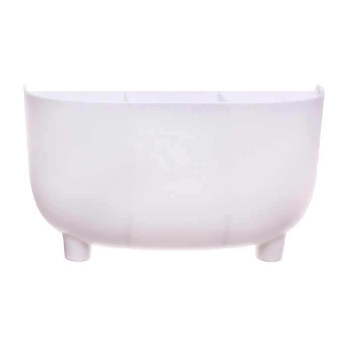 Подставка для пишущих принадлежностей, 6 отделений, с наклейками, Calligrata, белая Подставка для пишущих принадлежностей, 6 отделений, с наклейками, Calligrata, белая