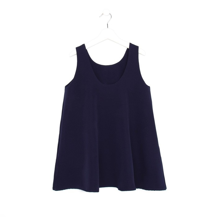 Сарафан для девочки MINAKU, цвет синий, рост 134 см