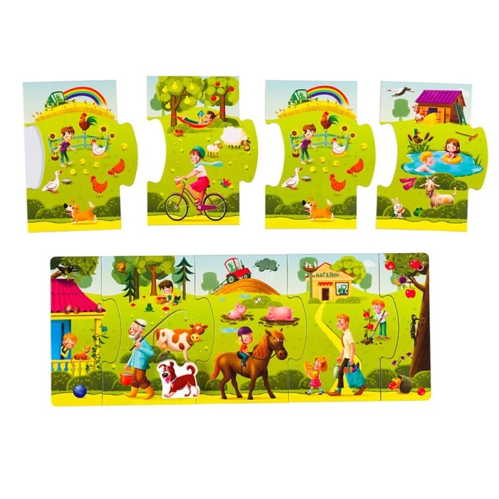 Пазл Story puzzle &laquo;Деревня&raquo;
