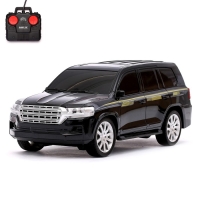 Джип радиоуправляемый «Крузер», 1:14, работает от аккумулятора, цвет чёрный Джип радиоуправляемый «Крузер», 1:14, работает от аккумулятора, цвет чёрный