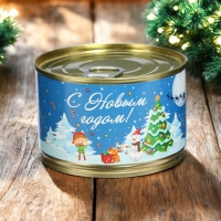 Новый год. Мармеладные бобы "Новогодняя ночь", в консервной банке, 100 г