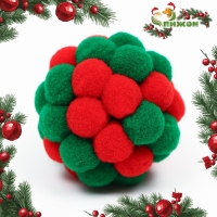 Мяч плюшевый "Новогодний Пузырь", 5 см Мяч плюшевый "Новогодний Пузырь", 5 см
