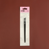 Нож для работы с кожей, скошенное лезвие, 12,5 &times; 1 см, цвет чёрный