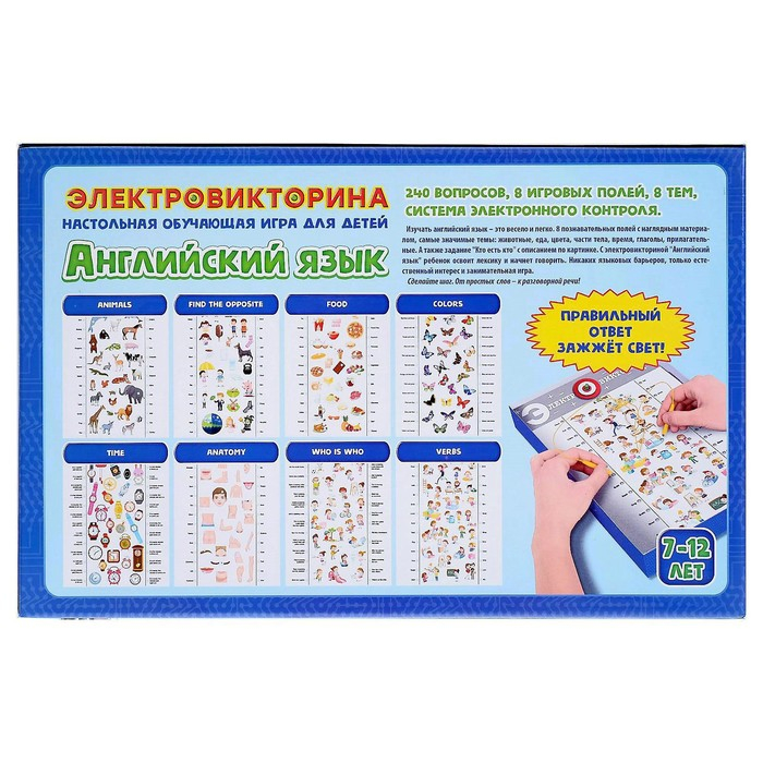 Электровикторина «Английский язык» Электровикторина «Английский язык»