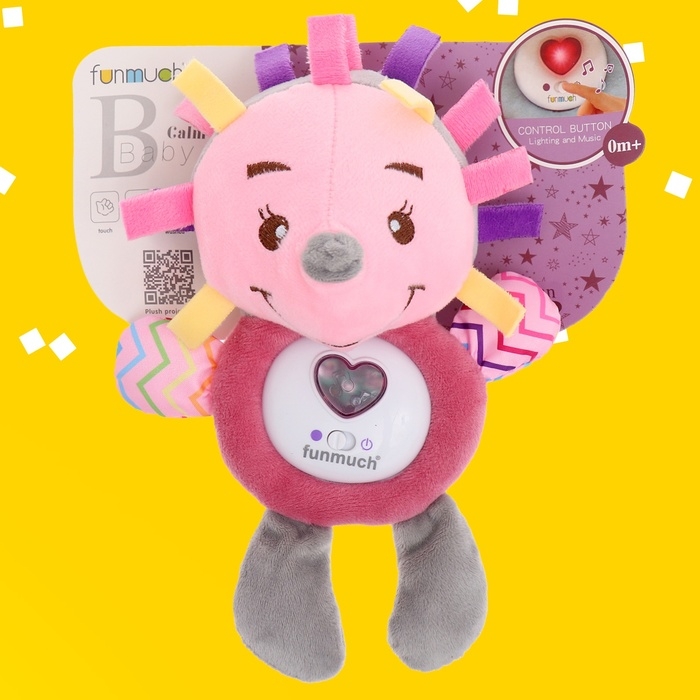 Музыкальная игрушка «Ёжик», 8 мелодий, свет Музыкальная игрушка «Ёжик», 8 мелодий, свет