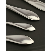 Набор столовых приборов &laquo;Волна&raquo;, 24 предмета, картонная коробка с окном, цвет серебряный