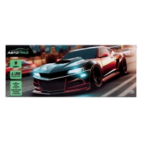 Машина радиоуправляемая &laquo;Грозный рейсер&raquo;, 1:20, световые эффекты, цвет зелёный