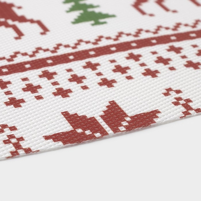 Салфетки новогодние на стол Доляна &laquo;Новый Год&raquo;, 4 шт, сервировочная, 45&times;30 см