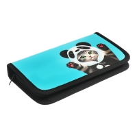 Пенал 1 секция 115 х 205 х 30 мм, Calligrata "Котик панда", ламинированный картон Пенал 1 секция 115 х 205 х 30 мм, Calligrata "Котик панда", ламинированный картон