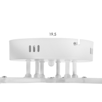 Люстра светодиодная дим. LEGANTE 3режима 48Вт 2700-6400К белый Ritter Люстра светодиодная дим. LEGANTE 3режима 48Вт 2700-6400К белый Ritter
