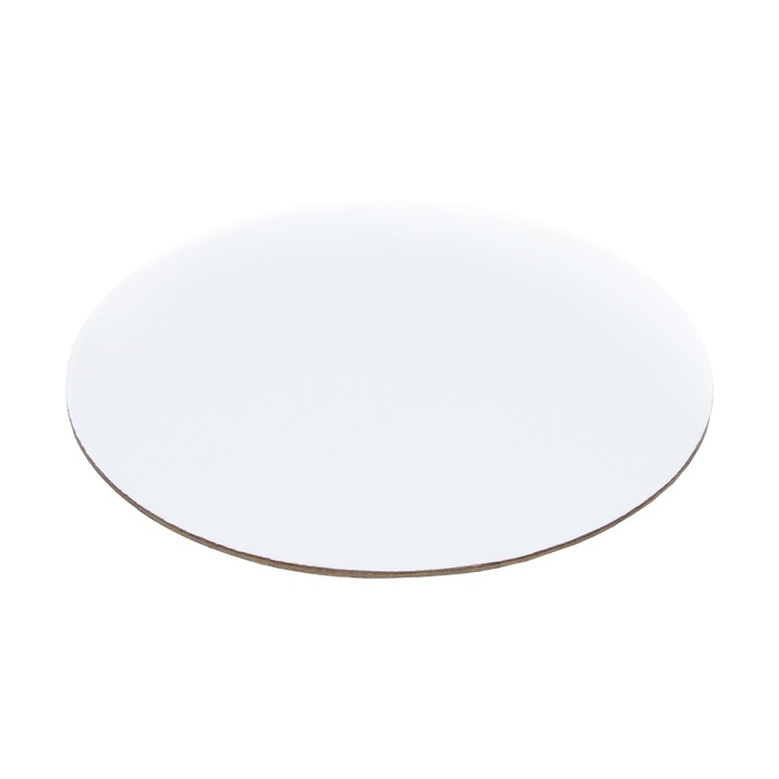 Подложка усиленная 24 см, черно - белая, 3,2 мм, набор 5 шт