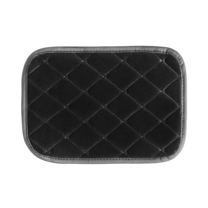 Коврик на подлокотник 28×20 см, ромб, черный Коврик на подлокотник 28×20 см, ромб, черный