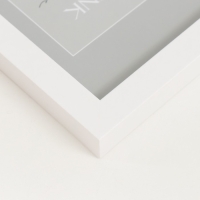 Фоторамка МДФ "Nina" 10x15 см, белый