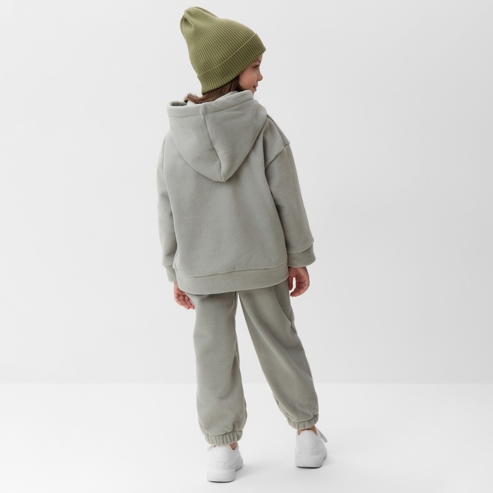 Костюм (худи и брюки) детский MINAKU: Fleece Soft, цвет графит, рост 122 см Костюм (худи и брюки) детский MINAKU: Fleece Soft, цвет графит, рост 122 см