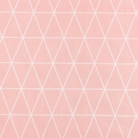 Ткань напечатанная "Ромбы" ш.160 см, сатин, 100% хлопок