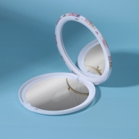 Зеркало складное &laquo;Сладости&raquo;, d = 7,5 см, рисунок МИКС