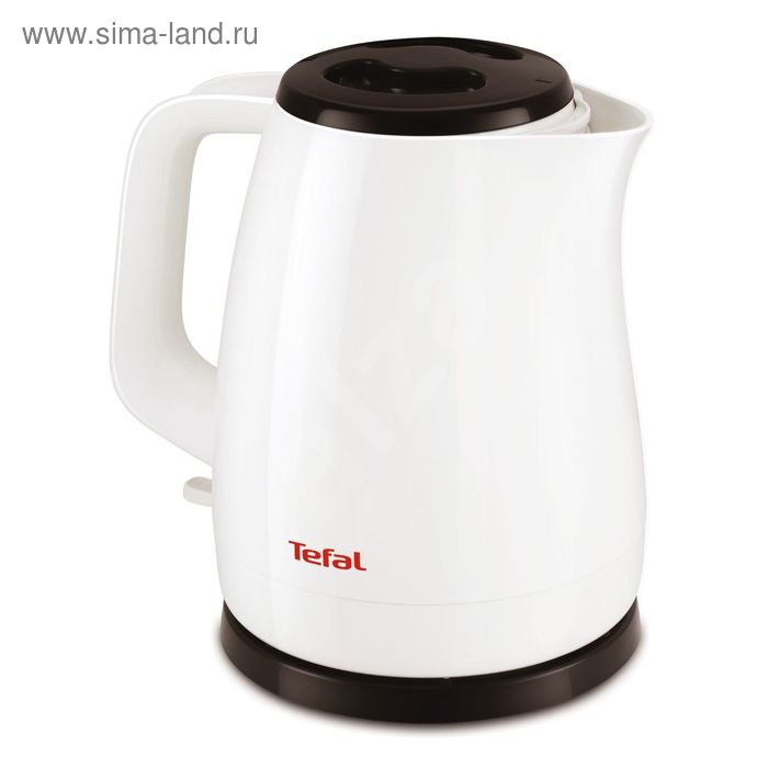 Чайник электрический Tefal KO150130, пластик, 1.5 л, 2400 Вт, белый