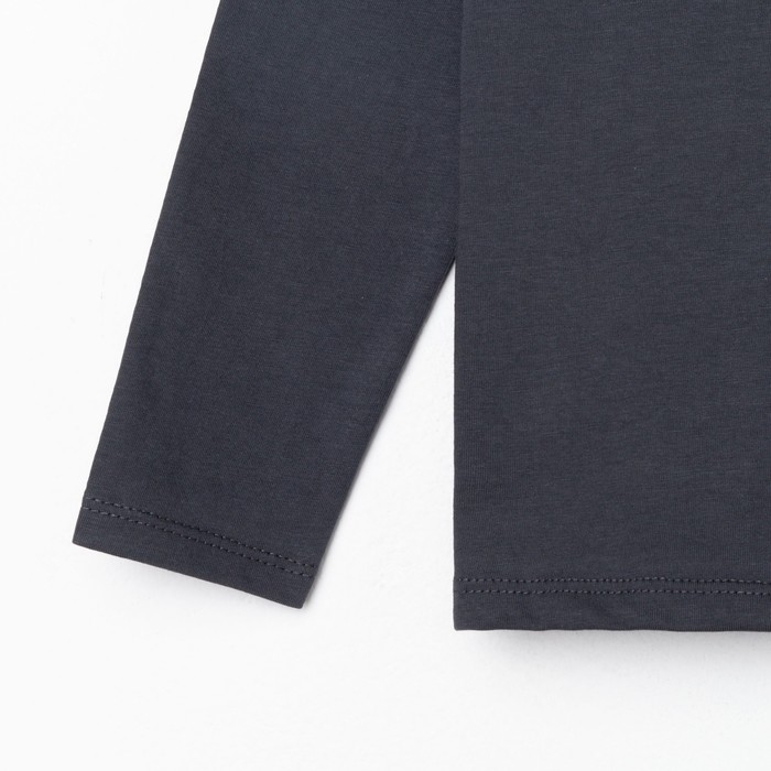 Футболка детская с дл.рук. KAFTAN Футболка детская с дл.рук. KAFTAN "Trendy" р.34 (122-128), серый