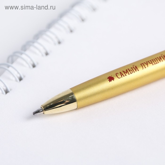 Ручка подарочная «Учителю: С Днём Учителя!», металл, синяя паста, 1.0 мм Ручка подарочная «Учителю: С Днём Учителя!», металл, синяя паста, 1.0 мм