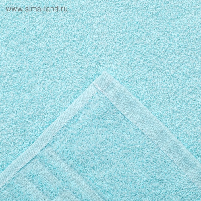 Полотенце Ocean 70х130см, бирюзовый, махра 360г/м, хл100%