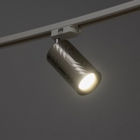 Светильник трековый "Алисер" GU10 220В серебро 7,5х7,5х20 см Светильник трековый "Алисер" GU10 220В серебро 7,5х7,5х20 см