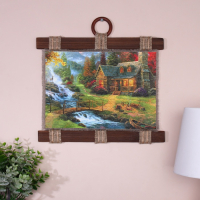 Сувенир свиток "Дом возле водопада" Сувенир свиток "Дом возле водопада"