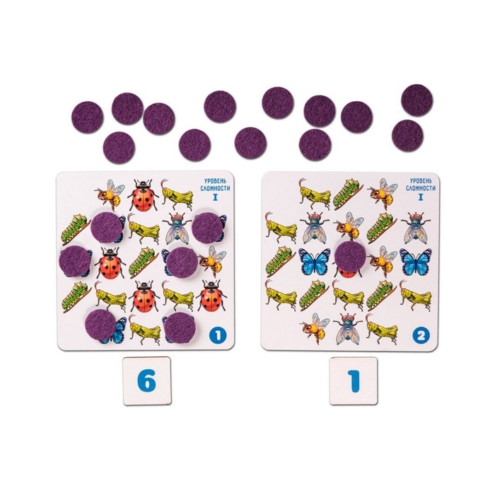 Обучающая игра &laquo;Математическая шкатулка. Насекомые&raquo;