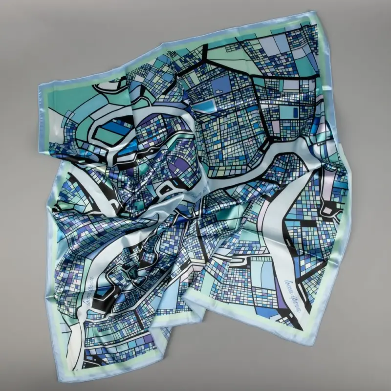 Платок с печатью на заказ ColorSharm, M