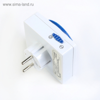 Таймер розеточный Smartbuy, механический, 3500 Вт, 96 вкл./выкл. сутки, интервал 15 мин