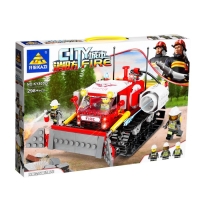 Конструктор пожарные &laquo;Гусеничный вездеход&raquo;, стреляет водой, 298 деталей