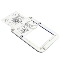 Планшет для рисования &laquo;Волшебный единорог&raquo;, 6 неоновых фломастеров, 6 картинок, 8 световых эффектов