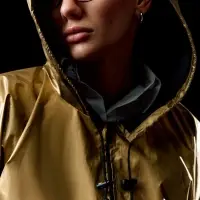 Дождевик Palladio Pockets, золотистый, размер XL