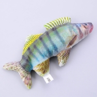 Игрушка для кошек с мятой &laquo;&lrm;Судак&raquo;&lrm; из текстиля, 20 см