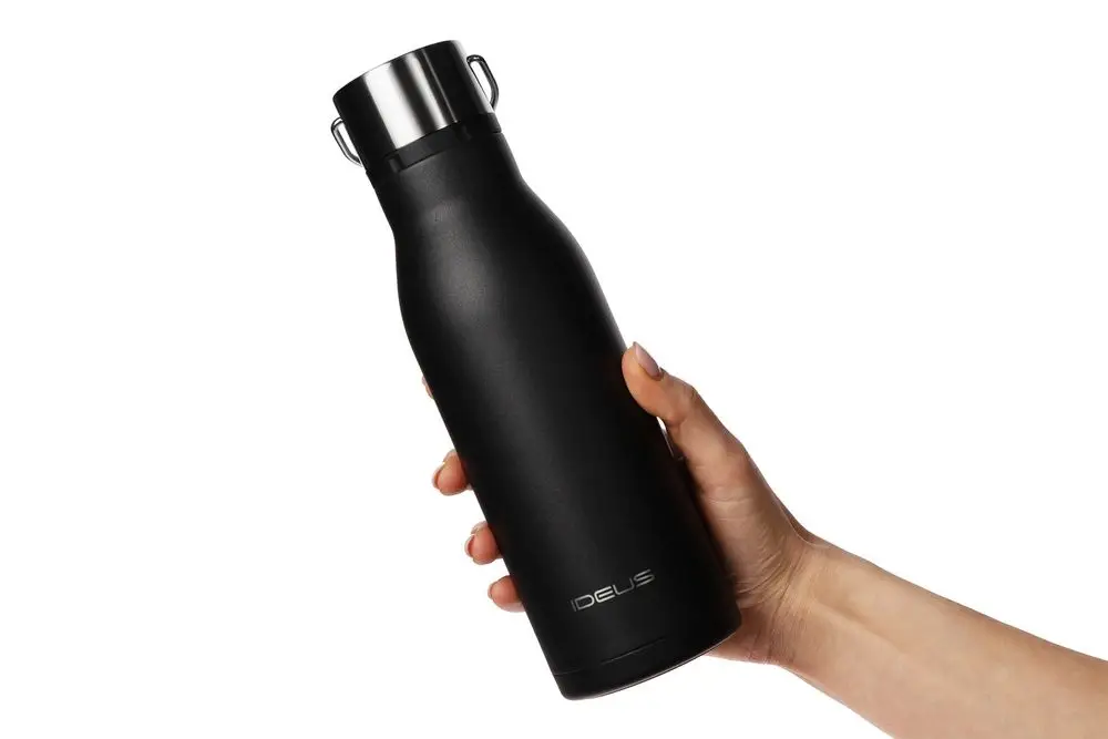 Термобутылка Tabenodo, черная Термобутылка Tabenodo, черная