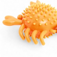 Игрушка массажная для собак "Краб" 12 см, ТПР, микс цветов Игрушка массажная для собак "Краб" 12 см, ТПР, микс цветов