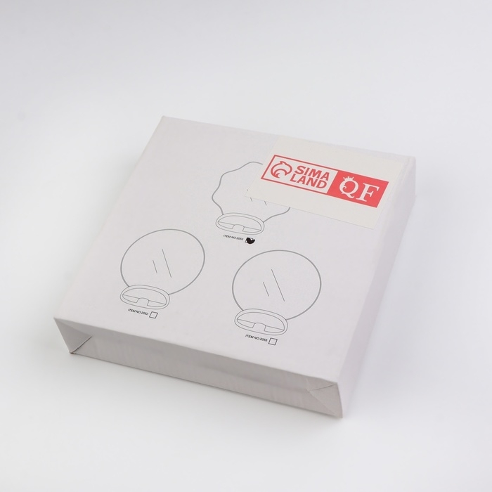 Зеркало настольное, зеркальная поверхность 17 &times; 18 см, цвет МИКС