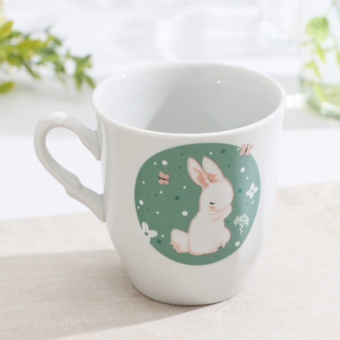 Кружка фарфоровая Bunny, 250 мл