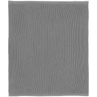 Плед Shirr, серый меланж