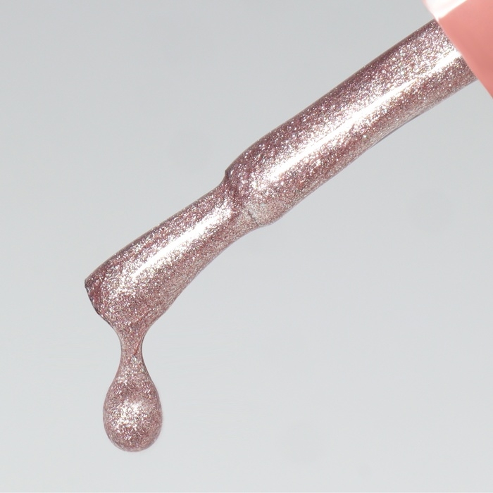 Гель лак для ногтей &laquo;CAT`S EYE PEARL&raquo;, 3-х фазный, 10 мл, LED/UV, цвет розовый (61)