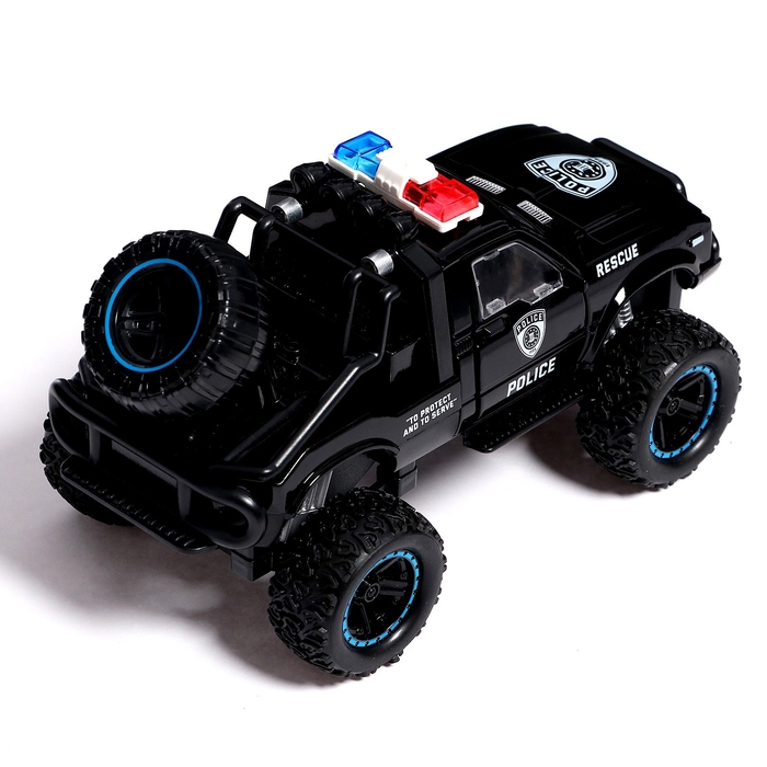 Машина металлическая «Джип», открываются двери, капот, инерция, МИКС Машина металлическая «Джип», открываются двери, капот, инерция, МИКС