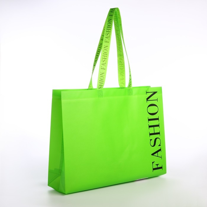 Сумка хозяйственная без застёжки, цвет зелёный Сумка хозяйственная без застёжки, цвет зелёный