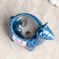 Кашпо "Лама Ама" 14х10х15см, 0,3 л, d-6,5, микс Кашпо "Лама Ама" 14х10х15см, 0,3 л, d-6,5, микс