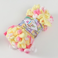 Пряжа "Puffy color" 100 % микрополиэстер 9м/100г (6369) Пряжа "Puffy color" 100 % микрополиэстер 9м/100г (6369)