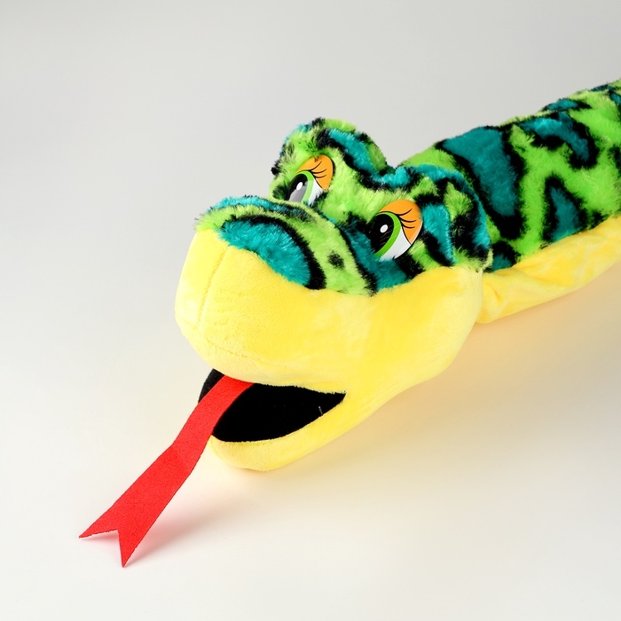 Мягкая игрушка &laquo;Змея&raquo;, 112 см , цвет зелёный