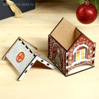 Чайный домик "Пряничный домик" 10,5х9,5х12 см Чайный домик "Пряничный домик" 10,5х9,5х12 см