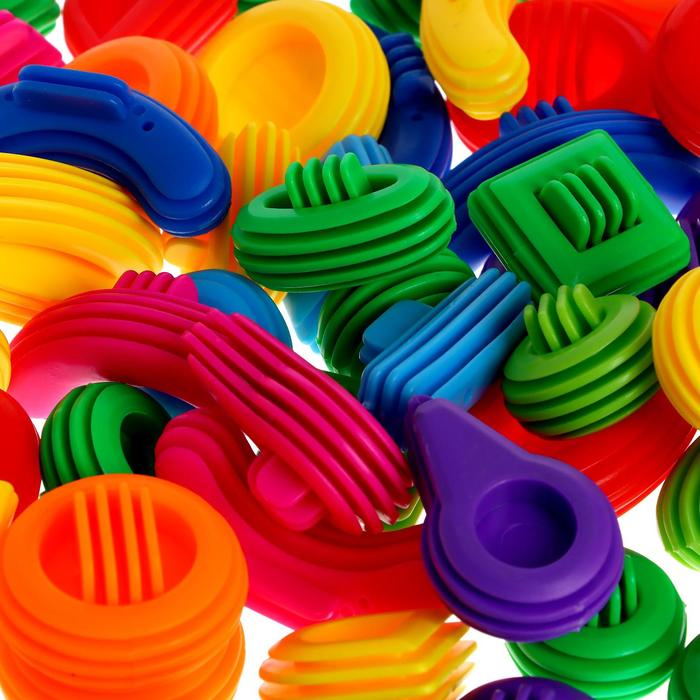 Конструктор &laquo;Необычные фигурки&raquo;, 80 деталей, размер одной детали 6 х 2 х 1,5 см