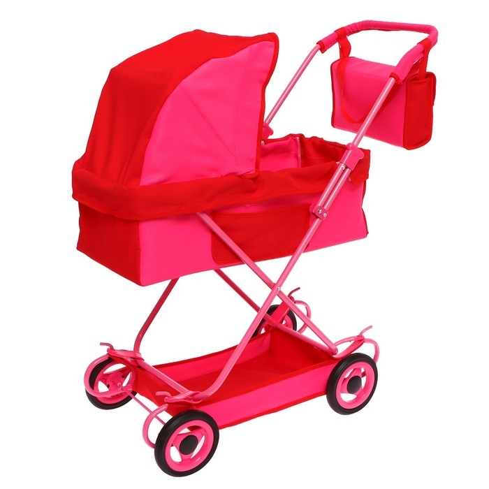 Коляска кукольная № 16, цвет МИКС Коляска кукольная № 16, цвет МИКС